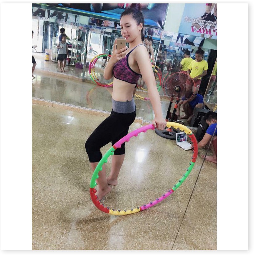 Vòng Lắc Hoạt Tính MASSAGE Gỉam Eo HULA HOOP