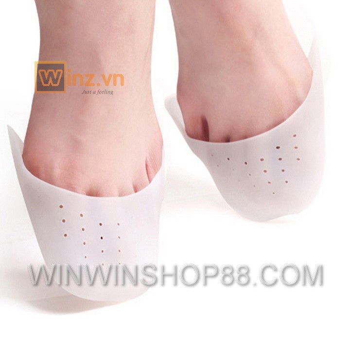 Miếng đệm silicon mũi giày êm chân phụ kiện giày cao gót búp bê giảm đau đầu ngón chân Andhere
