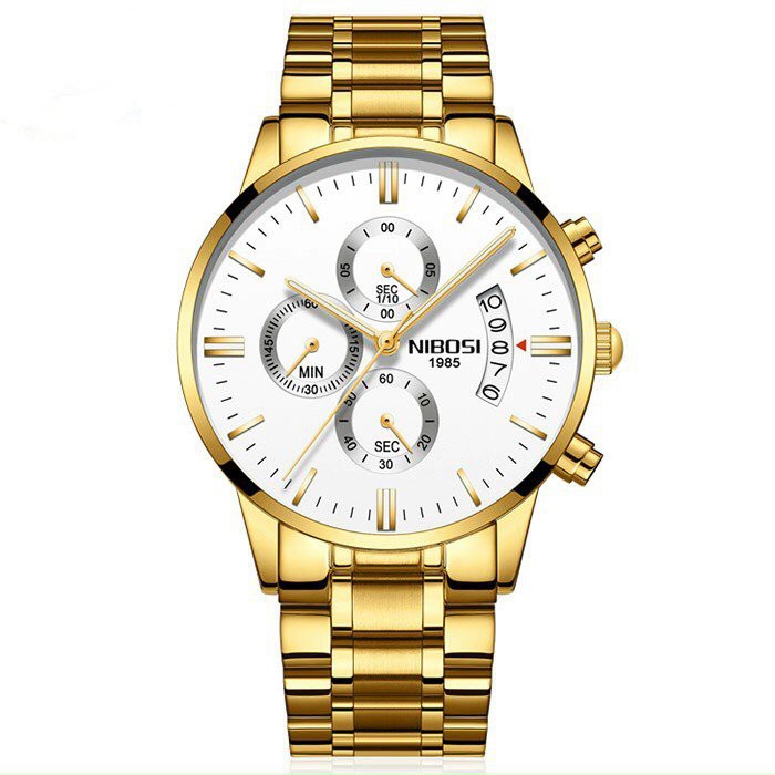 [Tặng vòng tay]Đồng hồ nam NIBOSI chính hãng NI2309 tặng dụng cụ tháo chốt