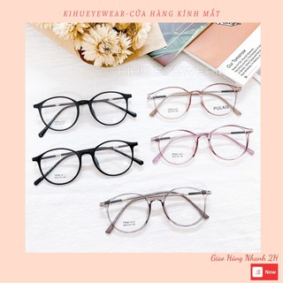 Gọng Kính cận tròn gọng tròn thời trang gọng dẻo đủ màu sắc -8151