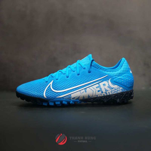 SALE LỚN NHẤT NĂM Giày Bóng Đá Mercurial Vapor 13 Pro Xanh TF rẻ