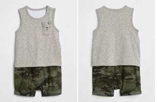 Romper đùi Babygap