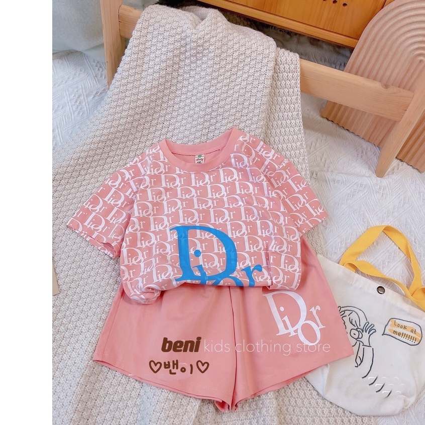 Set Bộ Đồ Size Đại Cho Bé Gái 30-40kg Chất Vải Cotton Mát Thấm Hút Mồ Hôi Tốt Không Kích Ứng Da - Beni - 06