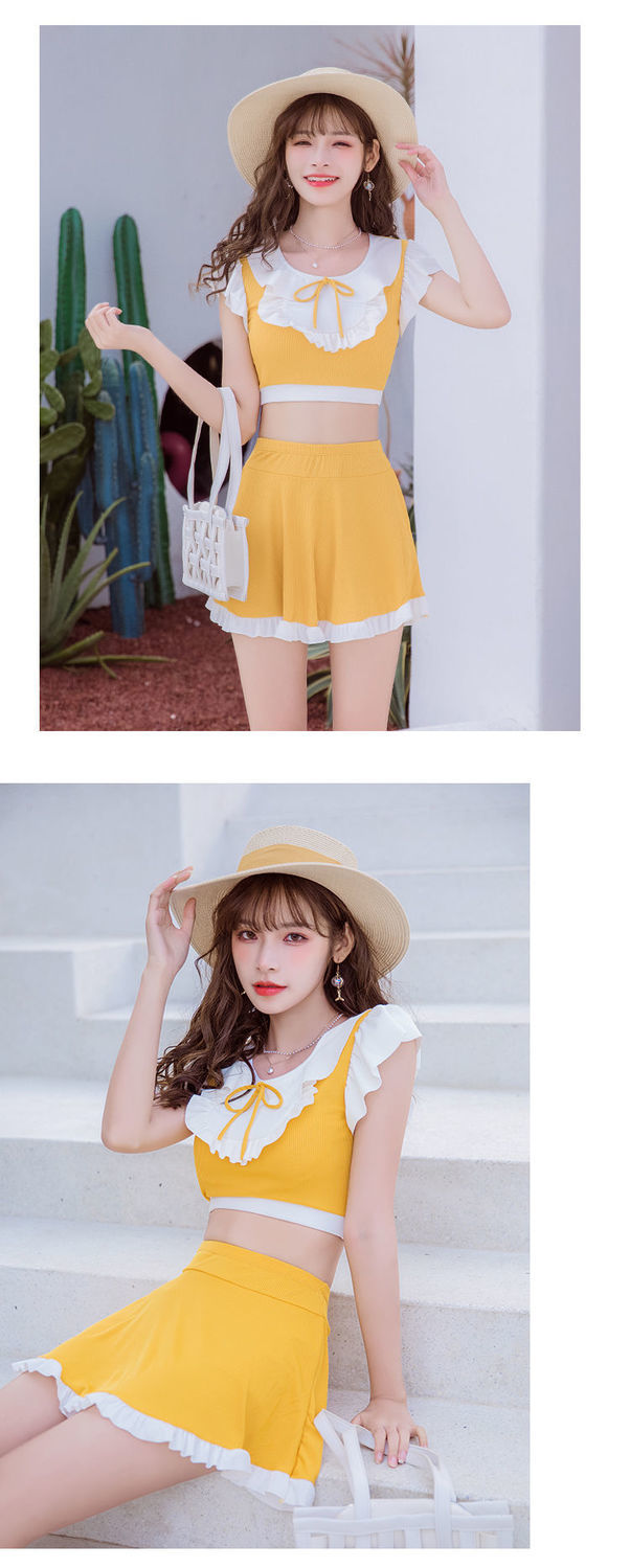 Bộ Đồ Bơi Hai Mảnh Phong Cách Hàn Quốc Quyến Rũ Cho Nữ 2021years | BigBuy360 - bigbuy360.vn