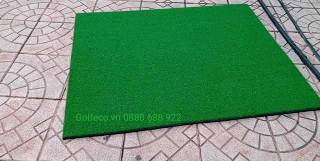 Thảm tập Golf swing kích thước 1,5x1,5m - Tặng kèm 2 tee và 3 bóng