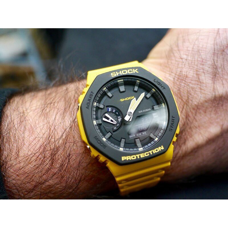 [SERI GA2100] Đồng hồ thể thao nam nữ GA2100 màu vàng cao cấp chống sốc tốt [ CLIP và ẢNH THẬT] | BigBuy360 - bigbuy360.vn