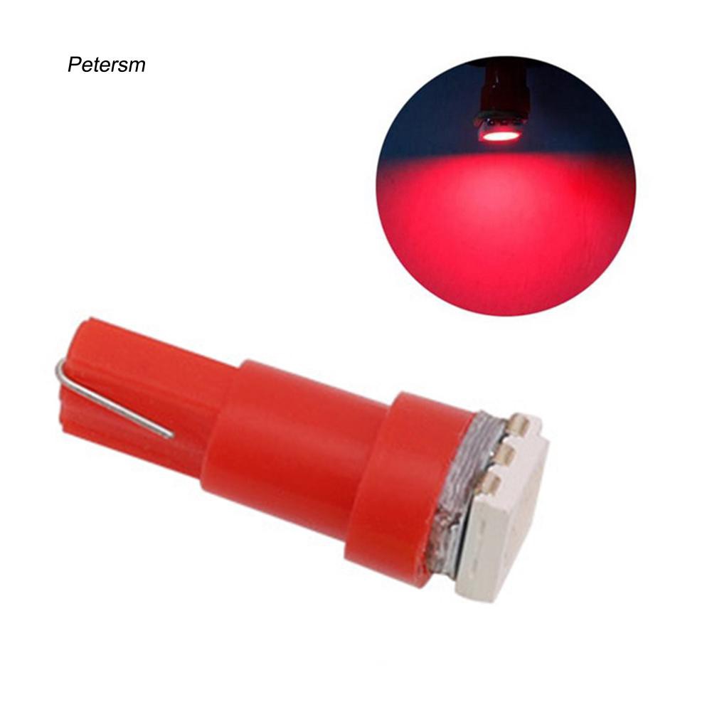 Set 10 đèn LED T5 5050 1smd 12V 0.5W chuyên dụng cho xe hơi