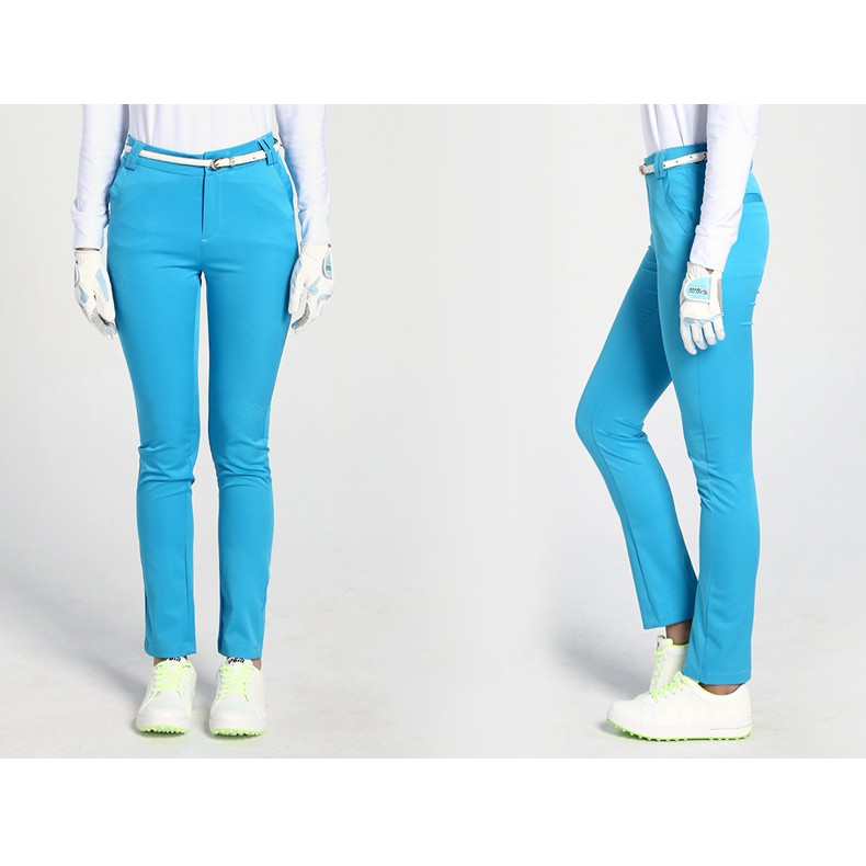 Quần Dài Golf Nữ Một Màu - Golf Trousers For Lady - KUZ013