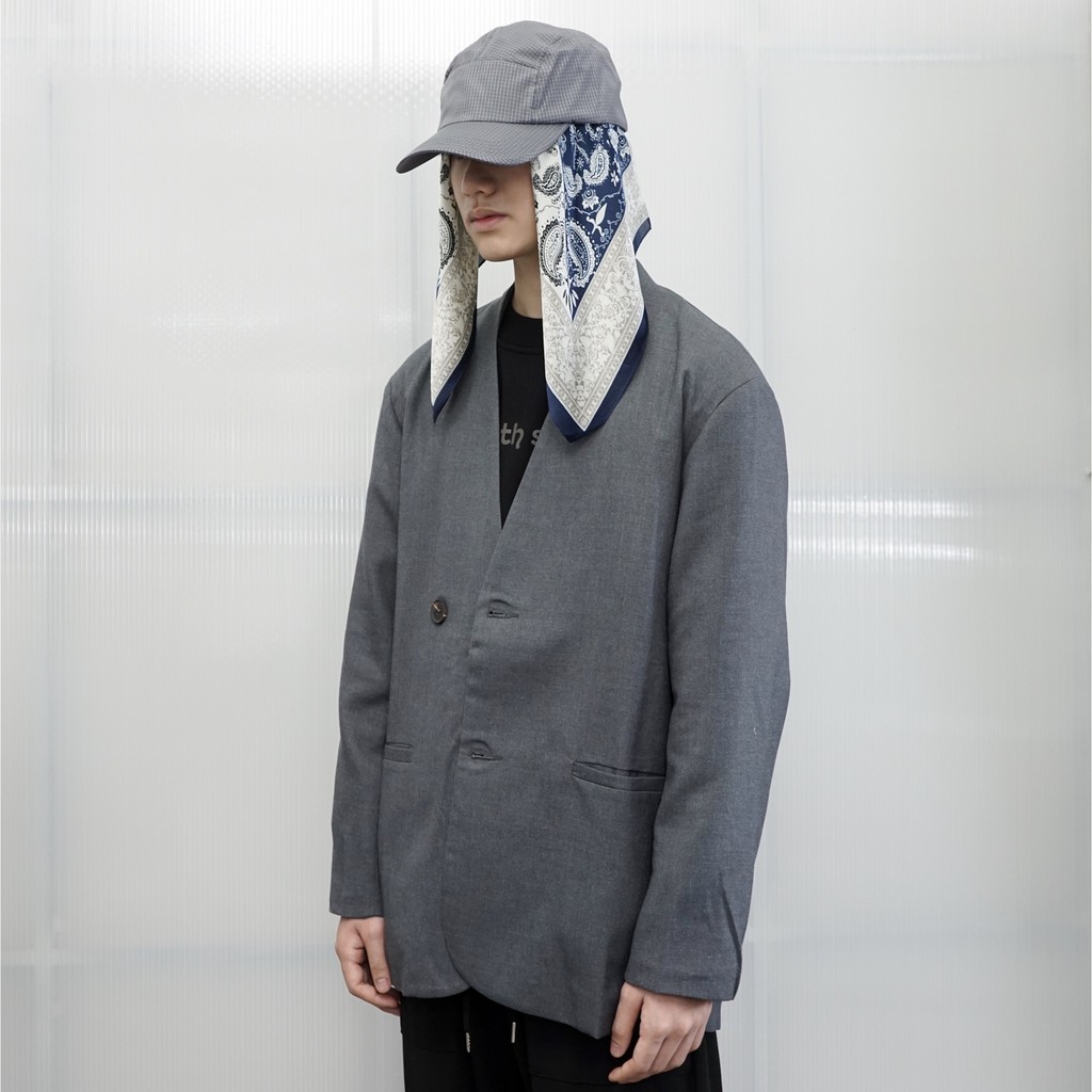 Khăn vải bandana turban JAMS lụa mềm cao cấp 60cm 90cm cho nam nữ hiphop retro