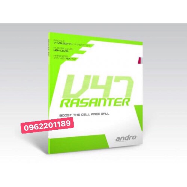 Mặt vợt bóng bàn Andro Rasanter V47