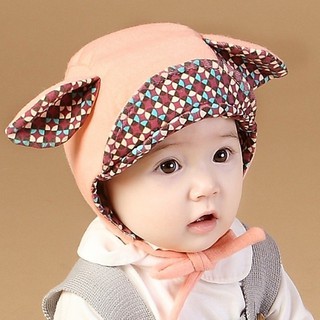 Nón tai thỏ dễ thương cho bé sơ sinh