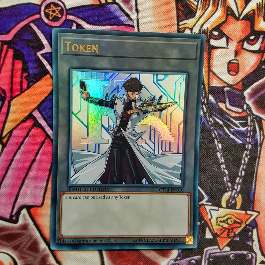 Thẻ bài Yugioh chính hãng | "Kaiba" token | CT14 Ultra rare