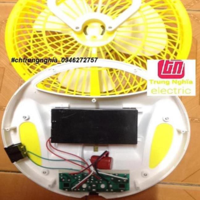 [GIÁ HỦY DIỆT] [Loại Tốt JR-5580] Quạt Sạc Điện Có Đèn 21 LED JR-5580 | Dùng bình sạc nhỏ | BigBuy360 - bigbuy360.vn