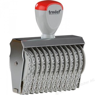 Dấu số tự xoay chấm mực, số cao 9mm ( Chính hãng Trodat)