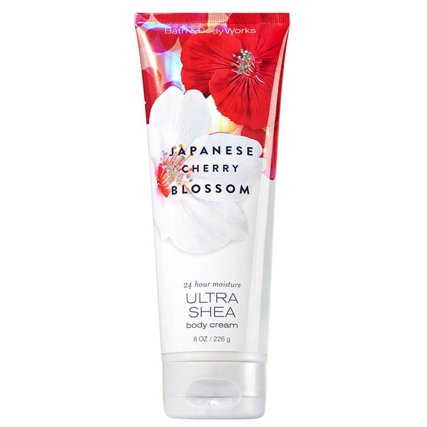 [226g] Dưỡng Thể Japanese Cherry Blossom Body Cream Bath & Body Works 24 Hour Moisture Ultra Shea Body Cream