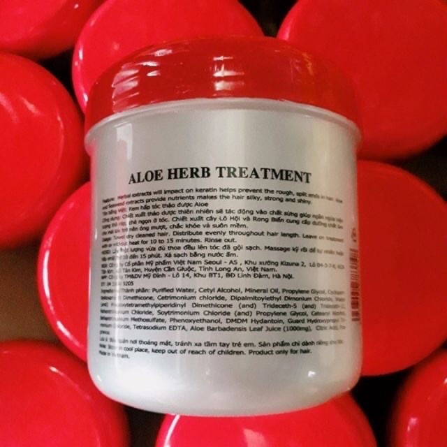 Kem ủ tóc lô hội Aloe Heart Treatment 1000g