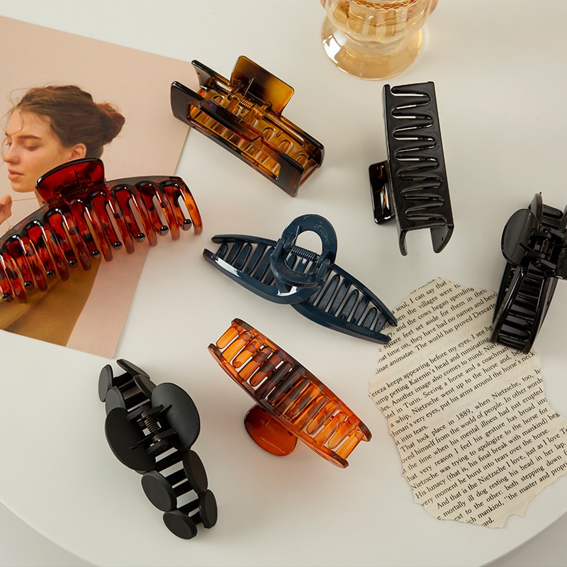 Kẹp Tóc Kiểu Dáng Thanh Lịch Phong Cách Hàn Quốc Dành Cho Nữ