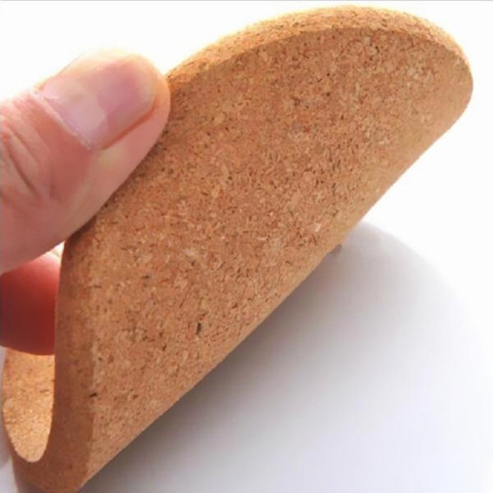 Bình Nước BK Kiểu Dáng Đơn Giản Hiện Đại✿Đế Lót Ly Hình Tròn Bằng Nút Bần Tiện Dụng