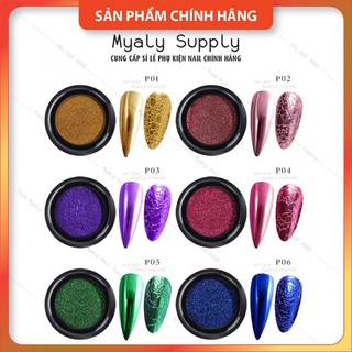 Tráng Gương Bột Nail Móng Nhiều Mầu