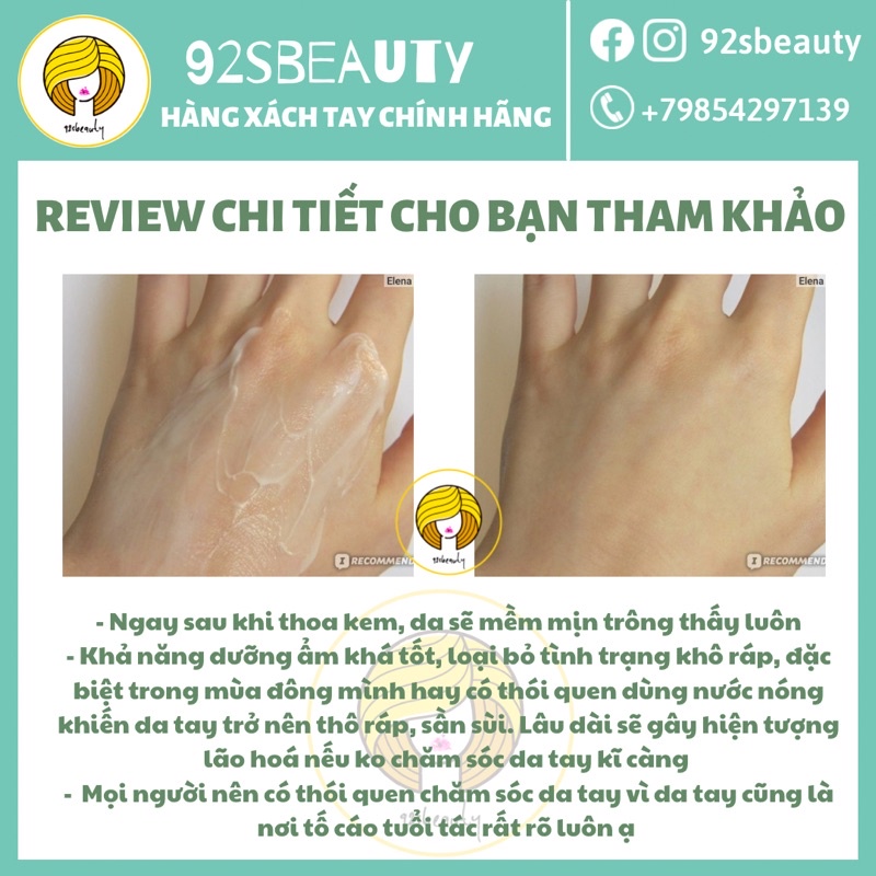 Kem dưỡng da tay Silky Hands Nga