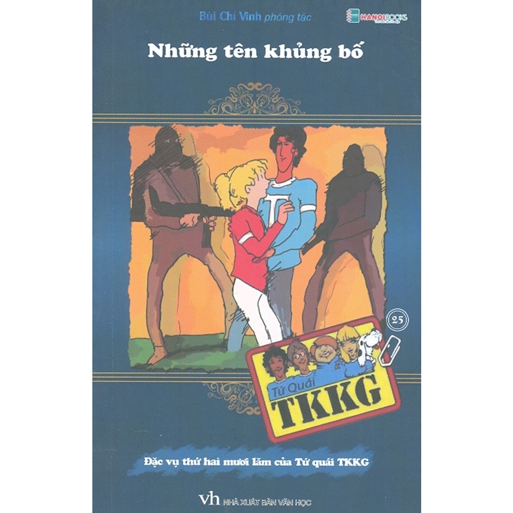 Sách - Tứ Quái TKKG 25 - Những Tên Khủng Bố