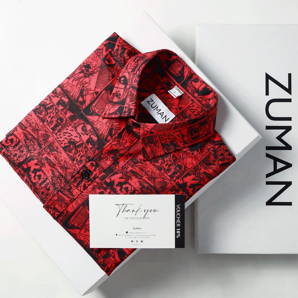 Áo sơ mi nam họa tiết Kasubi shirt ASM208 ZUMAN from suông, vải lụa vân chéo cao cấp, không nhăn, thoáng mát | BigBuy360 - bigbuy360.vn