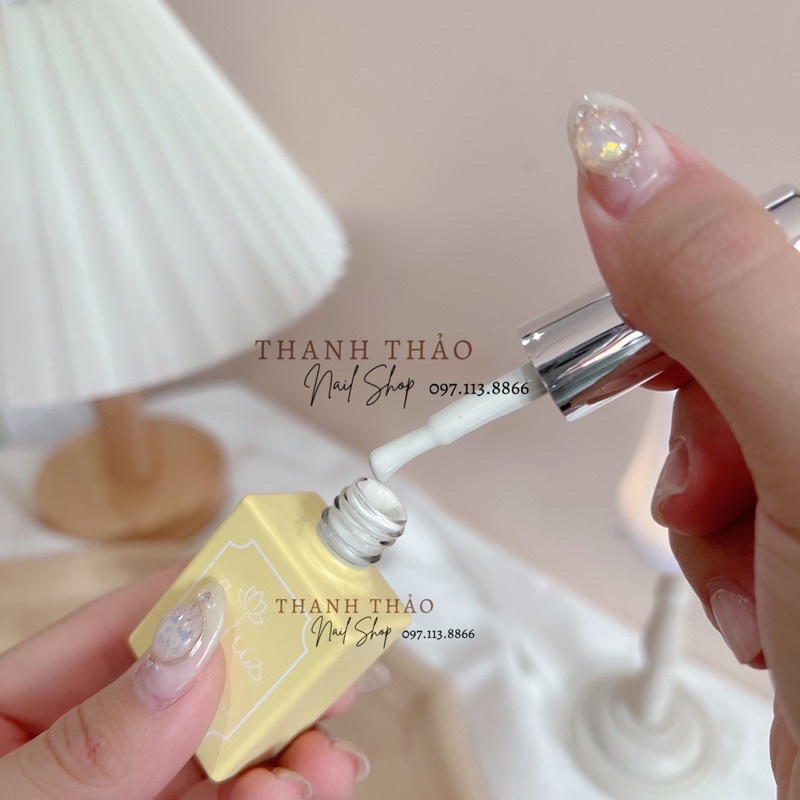 Sơn trắng sữa - thạch nước gạo