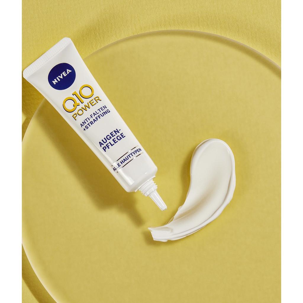 [ HÀNG ĐỨC CHÍNH HÃNG ] Kem Dưỡng Mắt Nivea Q10 Power Anti Falten Augenpflege, 15 ml