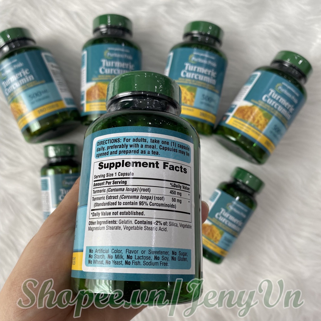 Tinh Chất Nghệ Vàng Turmeric Curcumin Puritan's Pride