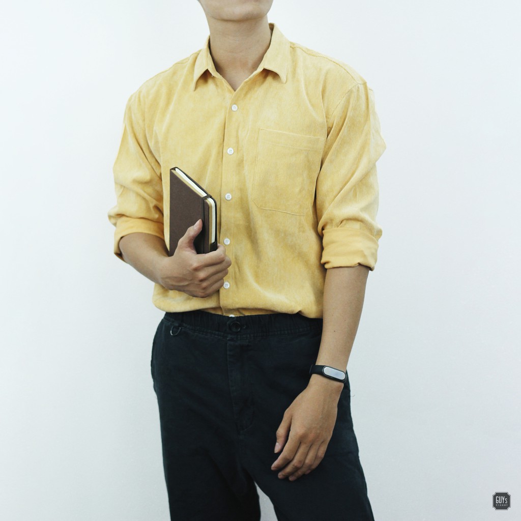 [HÀNG THIẾT KẾ] Sơ mi tăm dài tay unisex GUY's Closet, Dáng suông năng động, Nhiều màu | BigBuy360 - bigbuy360.vn