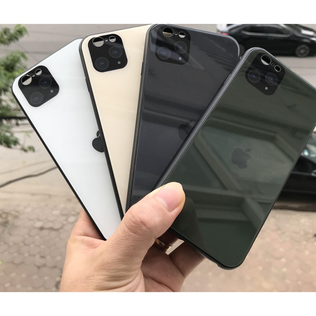 Ốp lưng kính giả iphone 11 cho iphone 6/6plus/6s/6s plus/6/7/7plus/8/8plus/x/xs/xs max/11/11 pro/11 promax | BigBuy360 - bigbuy360.vn