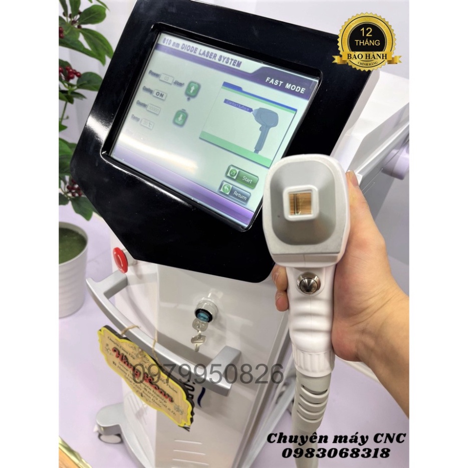 Máy triệt lông diode laser công nghệ cao bước sóng 810nm hiện đại nhất hiện nay