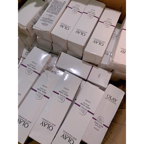 Lotion dưỡng thể trắng da Olay B3 + retinol sêu mịn, bật tone