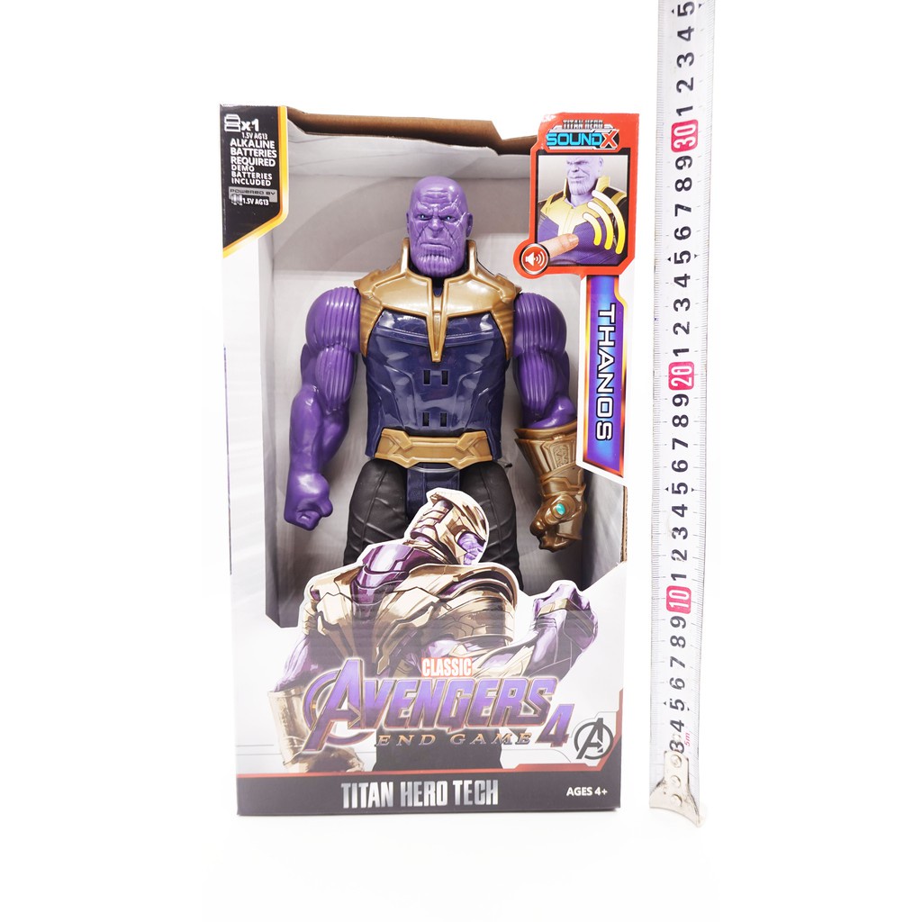 Siêu Anh Hùng Thanos 8818 Có Khớp Tay Chân Đèn Và Nhạc