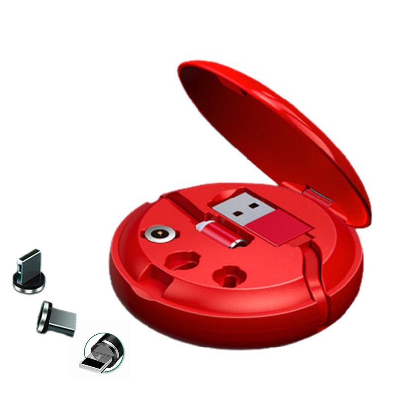 Cáp Sạc Điện Thoại Từ Tính 3 Trong 1 Đa Năng Có Thể Thu Gọn