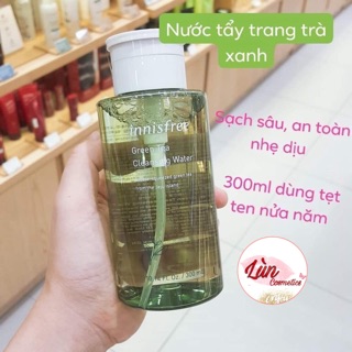 Nước tẩy trang Trà Xanh INNISFREE GREEN TEA CLEANSING WATER 300ml