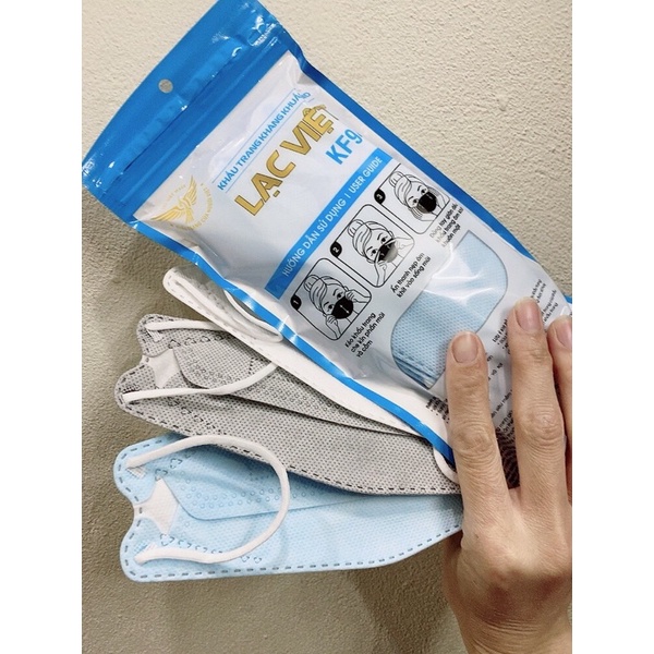 sỉ 300 chiếc khẩu trang Kf94 Lạc Việt