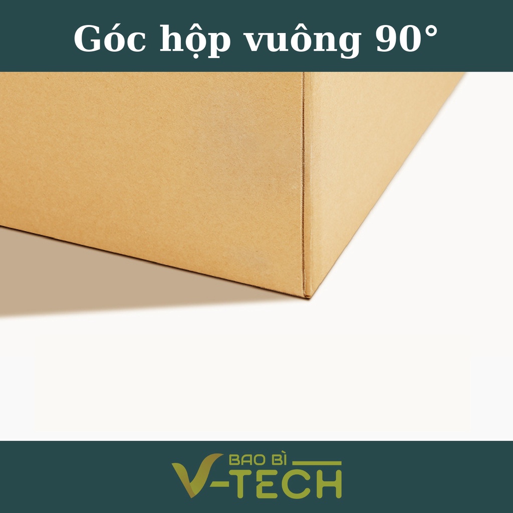 Hộp carton gói hàng giá rẻ nhỏ quần áo to ND 20x15x15cm