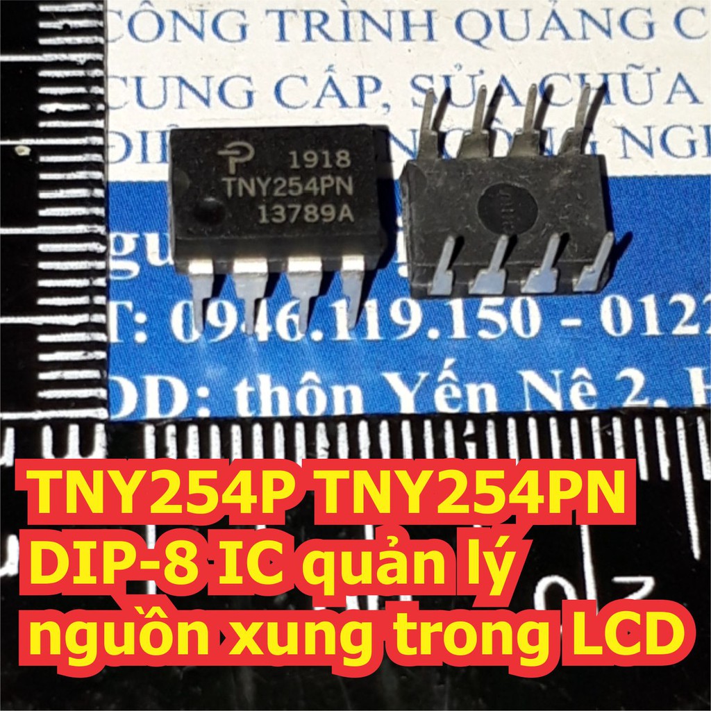 2 con TNY254P TNY254PN DIP-8 IC quản lý nguồn xung trong LCD kde7466