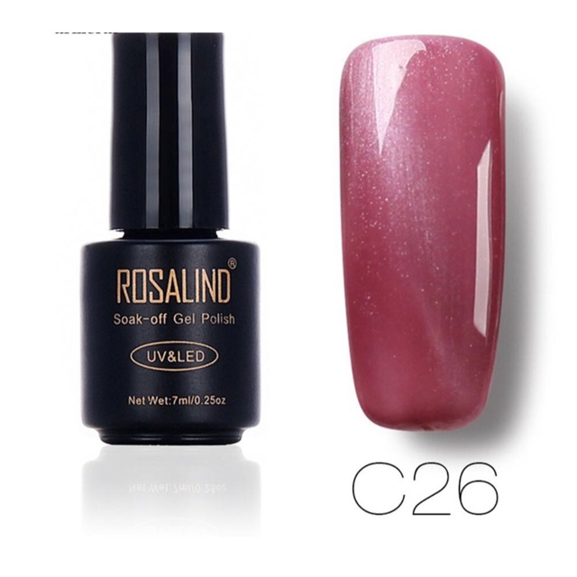 Sơn Gel uv hiệu ứng mắt mèo ROSALIND 7ml
