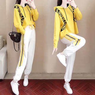 Set Đồ Thể Thao 99no Form Rộng Thời Trang Thu Đông Cho Nữ