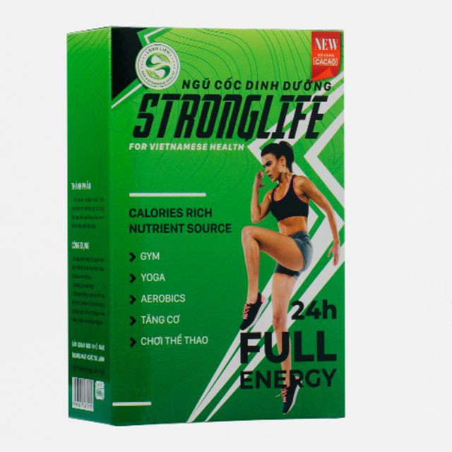 Ngũ cốc dinh dưỡng Stronglife hộp 500gr