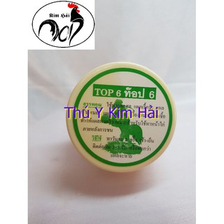 Tan đòn top 6-bôi cao tan đòn top 6 dành cho gà chọi made in thai lan
