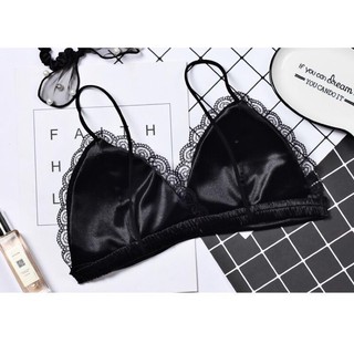 Áo Bra Satin Hai Dây 263   { O406 }
