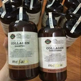 Cặp dầu gội xả colagen Mefaso