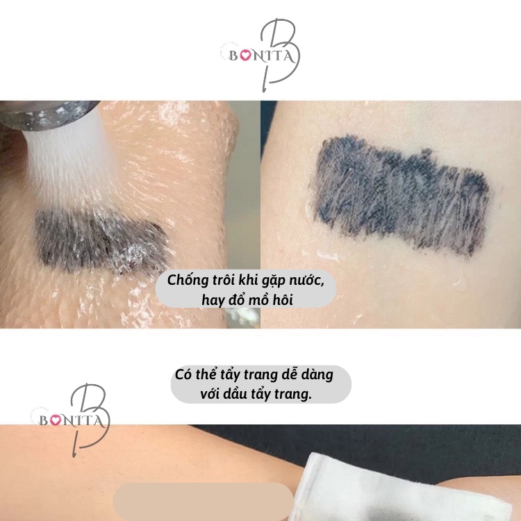 Mascara GlamColour chuốt mi cong và dày tự nhiên cao cấp chính hãng MAS2