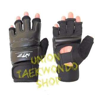 Găng Tay Bảo Vệ Mu Bàn Tay WTF Màu Đen x UnionTaekwondoSHOP
