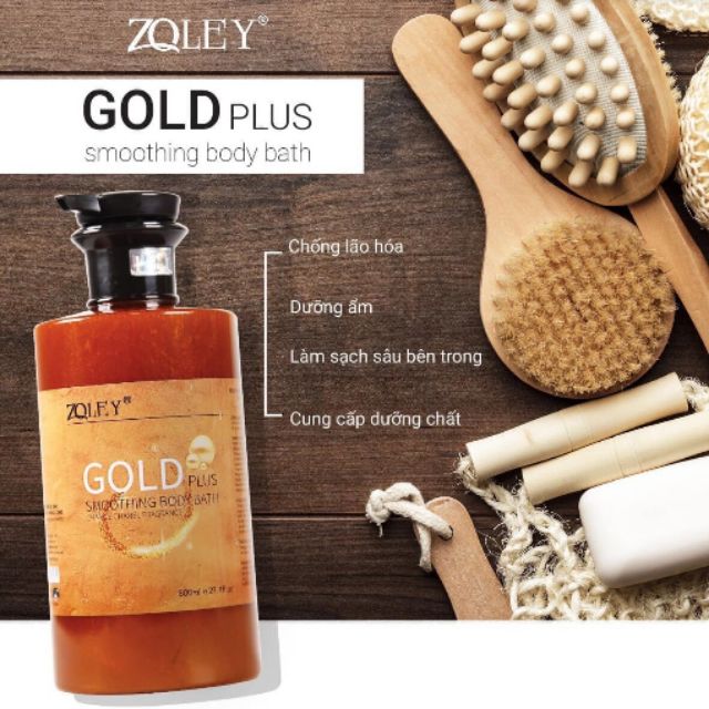 SỮA TẮM GOLD PLUS ZOLEY