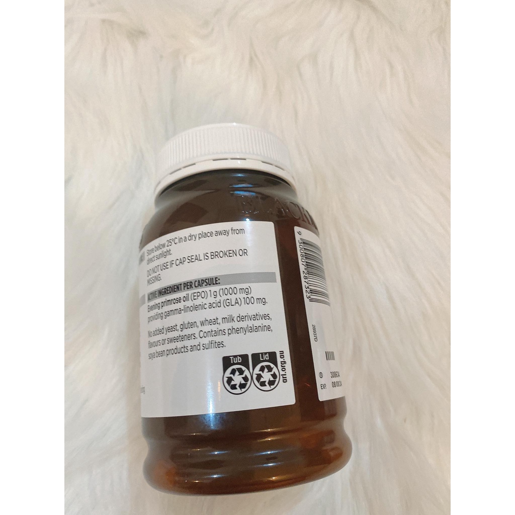 Tinh Dầu Hoa Anh Thảo Blackmores Everning Primrose Oil Úc 190 Viên