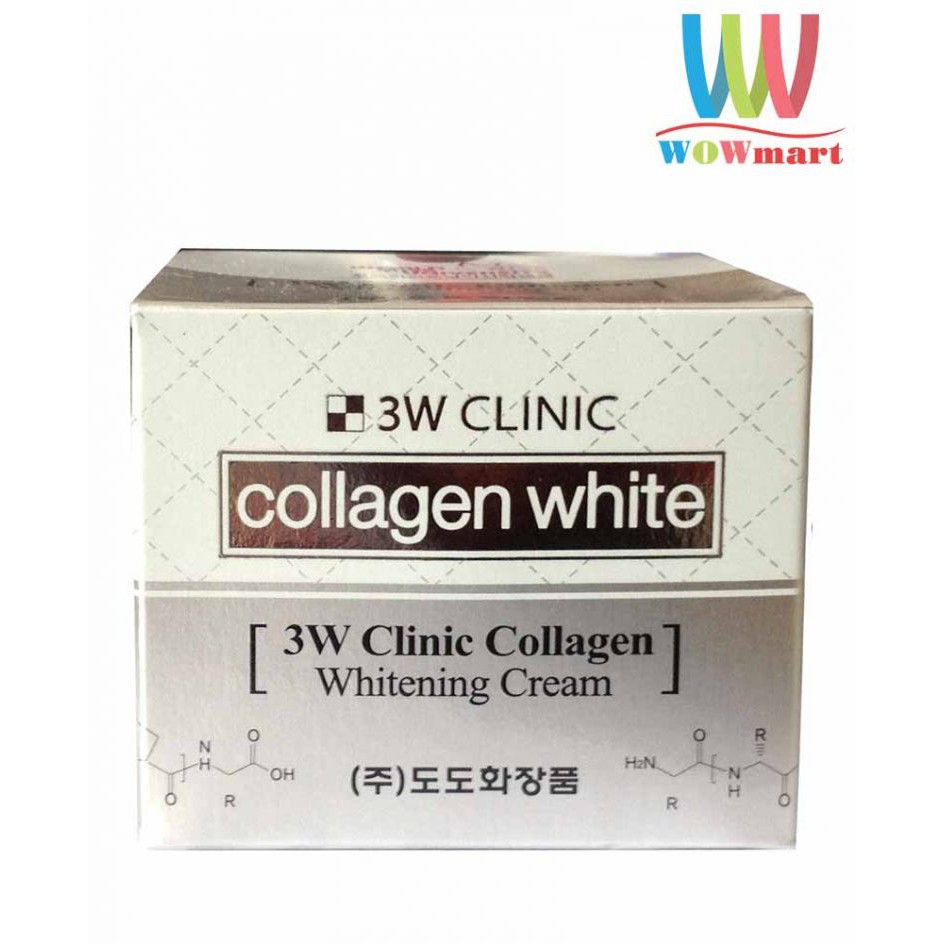 Kem dưỡng trắng da 3W Clinic Collagen White